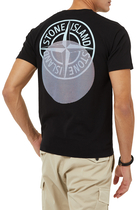 Tricromia Three Logo Cotton T-Shirt